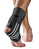 Fitomo Sprunggelenkbandage, Einstellbares Fußbandage mit Abnehmbarem...
