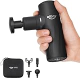 ALLJOY Massagepistole Mini, 3200rpm Tragbar Muskel Mini Massage Gun mit 4...