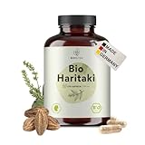 BIONUTRA® Bio Haritaki Kapseln hochdosiert, 3000 mg Tagesdosis,...