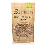 Bäckerei Spiegelhauer Demeter Bio Weizen ganz 1 kg keimfähig Keimsaat...
