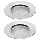 TRIXES 2er-Pack Siebe für Waschebecken Spülbecken Dusche oder Badewanne -...