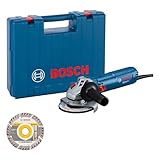 Bosch Professional Winkelschleifer GWS 12-125 (Scheiben-Ø: 125mm, Leistung 1200...