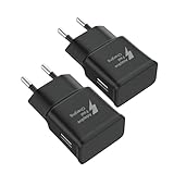 15W 2er Pack USB Ladegerät Stecker, Schnellladestecker Netzteil Adapter für...