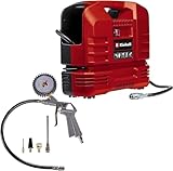 Einhell Kompressor TC-AC 190 OF Set (1100 W., max. 8 bar, 190 l/min...