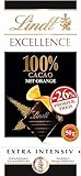 Lindt Schokolade EXCELLENCE 100 % Kakao + Orange, Promotion | 50 g Tafel | Extra...