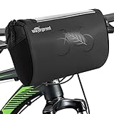 WOTOW Lenkertasche Fahrrad - wasserdichte wetterfeste Fahrradtasche vorne Lenker...