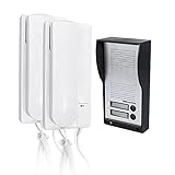 SCS Sentinel - PAF0007 - Audiokabelgebundene Türsprechanlage für 2 Wohnungen -...