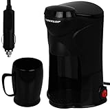 Dunlop - Kaffeemaschine - Kaffee - Kaffe to go - Auto 12V - LKW 24V - für 1...