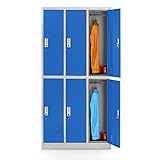 Jan Nowak Schließfachschrank 3B2A Wertfachschrank Metallspind Umkleideschrank 6...