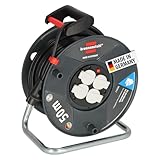 Brennenstuhl Garant V2 Kabeltrommel 50m Kabel (Made in Germany, 4...