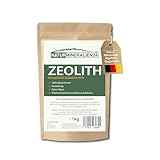 Zeolith Pulver 1000g Klinoptilolith 95% Premium-Qualität Aktiviert 50µm...