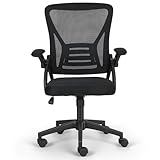 NEW LEADER Ergonomischer Drehstuhl mit 90° Hochklappbaren Armlehnen,...