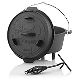 BBQ-Toro Dutch Oven Forest Serie | bereits eingebrannt - preseasoned |...