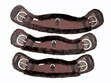 Merauno® Lammwolle Western Mondgurt Sattelgurt, aus Qualitäts Merino...