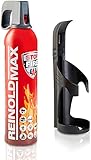 XENOTEC Premium Feuerlöschspray – 750ml – 1 Wandhalter - Stopfire –...