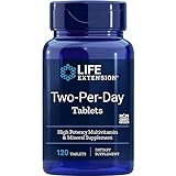 Life Extension, Multivitamin Two per Day, 120 Tabletten, Laborgeprüft,...