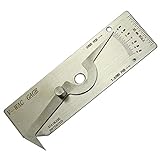 RIVERWELD V-WAC Einzelschweißlehre Schweißinspektionsgewindelehre Metrisch...