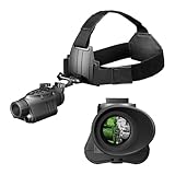 Nachtsicht-Monokular - Nightfox Prowl Nachtsichtgerät, Kopf oder Helm montiert,...
