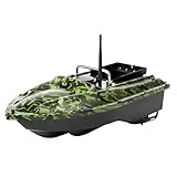 CHERIPOLI 500m 1.5KG Ferngesteuertes Tarnung Köder Boot, Ferngesteuert...