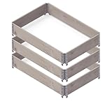 Upyard GardenBox 3er-Set - modernes Hochbeet aus Palettenrahmen - modulares...