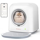 MeoWant Selbstreinigende Katzentoilette, Vollständig Geschlossene Automatische...