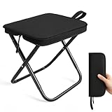 IBOPUXIU Klapphocker, Klapphocker Faltbar, Campinghocker Tragbarer, Hochwertiges...