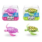 Robo Turtle Roboter Schildkröte (2er Pack, grün & rosa)