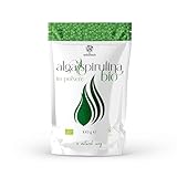 ERBOTECH Spirulina Pulver BIO, 100 g Beutel, Reich an Proteinen, Kalzium und...