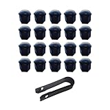 VSREI Radschraubenkappen 17mm Radmutterkappen Set - mit 20 Sechskant-Reifen...