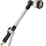 FANHAO Blumenampel-Gießstab, 8 Sprühbilder Garten Schlauch Bewässerung...