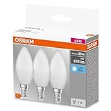 OSRAM Lamps Base Classic B LED-Lampen, Klassische Minikerzenform, Kunststoff,...
