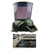 AFGSsm 4,5L Automatic Fishfeeder, Fish Feeder Futterautomat,...