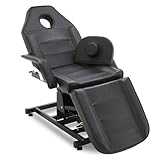 Barberpub Elektrische Tattoo Liege Massageliege, Kosmetikliege Set,...