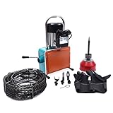 1000W Elektrische Rohrreinigungsmaschine, Rohrreinigungsgerät...