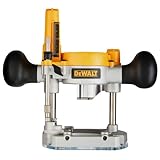 DEWALT Tauchbasis für Kompakt-Oberfräse, Stahlstangen für glatten Tauchhub...