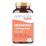 Fertilium Kinderwunsch Folsäure + Inositol + Q10 - Hilfsmittel - Prenatal...