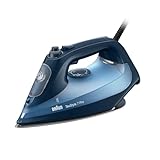 Braun TexStyle 7 Pro Dampfbügeleisen SI 7160 BL - Bügeleisen mit Freeglide 3D...