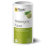 Raab Vitalfood Bio Weizengras-Pulver mit Folsäure & Vitamin K, perfekt für...