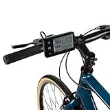 Agatige Elektrisches Fahrrad LCD Display Meter, Wasserdichtes...