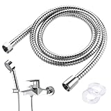 120 cm Brauseschlauch Duschschlauch, Edelstahl Flexibler Brauseschlauch mit...