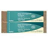 Himalaya Neem und Pomegranate Organique, Fluoride Free Zahnpasta 2-Teile von 150...