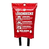 Hochwertige Löschdecke - ORIGINAL Protecticure Brandschutzdecke nach DIN EN...