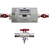 Ultraschall Wärmezähler Eichung 2024 SET mit Einbausatz Qn 1,5 m³/h,...