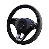 CGEAMDY Auto Lenkrad Abdeckung, Universal 38 cm Microfiber Lenkradhülle, Anti...