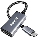 BENFEI USB C auf HDMI Adapter 4K [Nylon geflochten&Aluminum Alloy], USB Typ C...