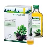 Schoenenberger - Schwarzrettich naturreiner Heilpflanzensaft - 3x 200 ml (600...