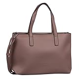 TOM TAILOR Marla Damen Shopper Umhängetasche Reißverschluss Mittelgroß Rosa