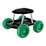 TRI Rollsitz, fahrbare Sitzgelegenheit Gartengerät mobiler Gartensitz...