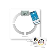 medisana BS 444 connect Körperanalysewaage 180 kg, Personenwaage zur Messung...