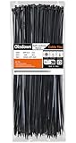 Oksdown Kabelbinder Schwarz 300mm × 3,6mm Nylon 100 Stück UV Beständig...